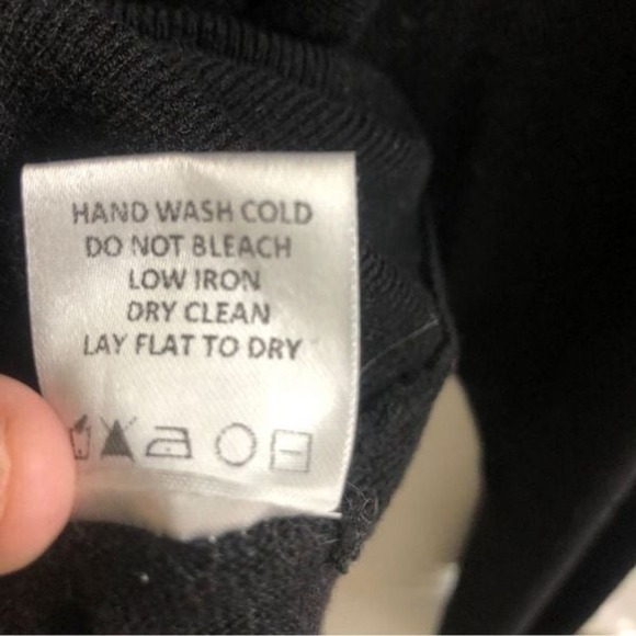 Lovers + Friends Black Wool Blend Knit Dolman Sleeve Sweater‎ Size Large - Picture 6 of 7